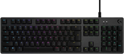 Клавіатура провідна Logitech G512 Carbon Lightsync RGB GX Red USB UA Black (920-009370)