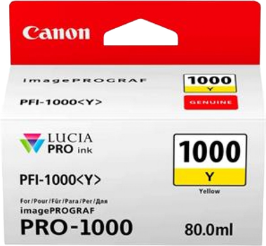Tusz Canon PFI-1000 Yellow (0549C001)
