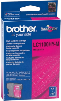 Tusz Brother MFC6490CW Magenta (LC1100HYM)