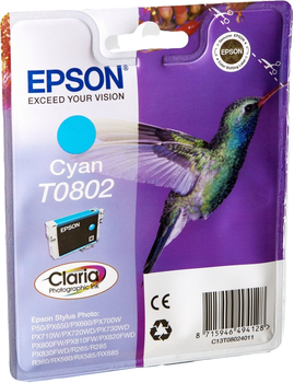 Tusz Epson Stylus Photo R265 Cyan (C13T08024011)