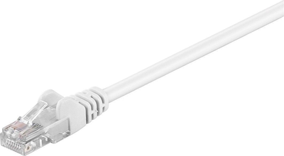 Патч-корд Goobay 68614 Cat 5e U-UTP 0.25 м Білий (4040849686146)