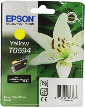 Картридж Epson Stylus Photo R2400 Yellow (C13T05944010)