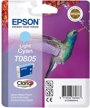 Tusz Epson Stylus Photo R265 Cyan (C13T08054011)