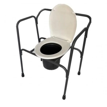 Стул туалет не регулируемый складной PMED-B101 кресло для инвалидов пожилых больных