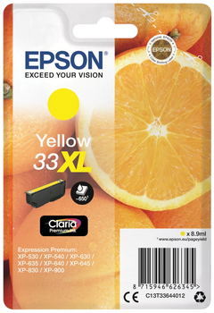 Tusz Epson 33XL Yellow (C13T33644012)