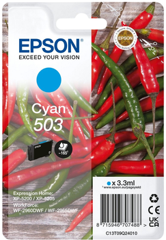 Tusz Epson 503 Cyan (C13T09Q24010)