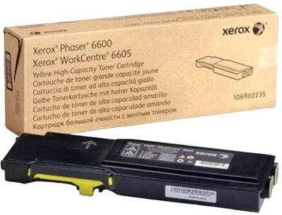 Toner Xerox WorkCentre 6605 Yellow (95205964097)