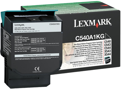 Toner Lexmark C540/X543 Black (734646083416)
