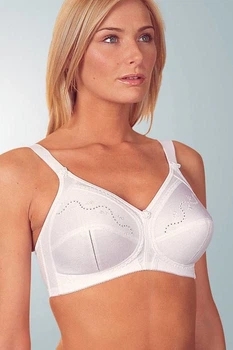Бюстгальтер Soft Triumph Doreen + Cotton 01 N 0003 100C белый