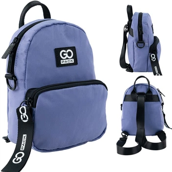 Міні рюкзак-сумка GoPack Teens 20x15x4.5 см фіолетовий (GO24-181XXS-3)