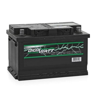 Аккумулятор автомобильный 70Ач 650А "+" справа GIGAWATT, 01853E5700