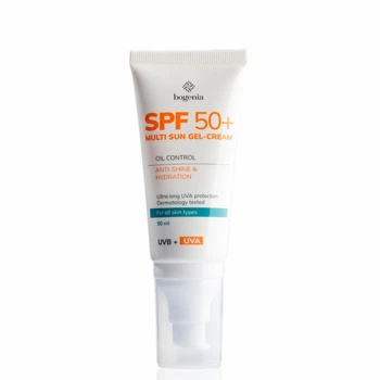 Сонцезахисний крем для обличчя Bogenia Multi Sun Gel-Cream SPF 50+ (50 мл)