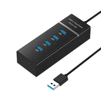 Док-станция XON SmartHub Lite 4хUSB3.0 Черный (UHALP040043B 5023)