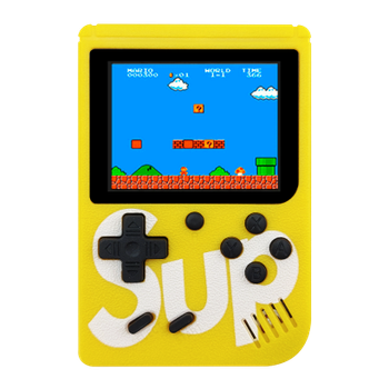 Портативная игровая приставка Dendy Sup Game Box Retro FC Yellow Без Геймпада