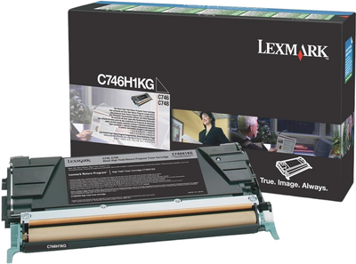 Тонер-картридж Lexmark C746/C748 Black (734646319881)