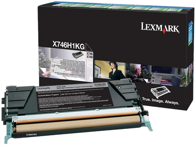 Тонер-картридж Lexmark X746/X748 Black (734646346252)