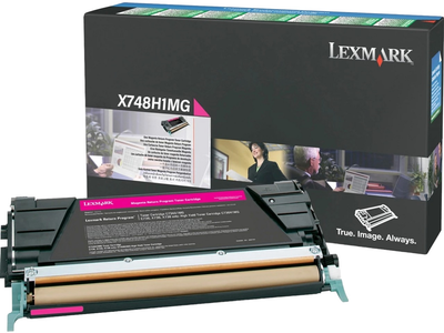 Toner Lexmark X748 Magenta (734646346764)