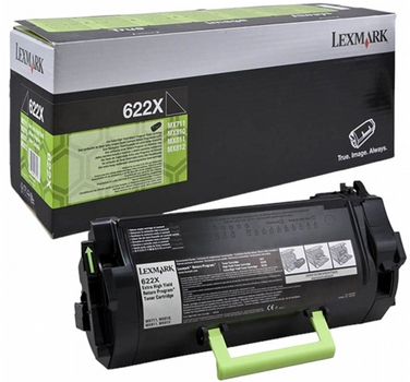 Toner Lexmark 622X Black (734646431156)