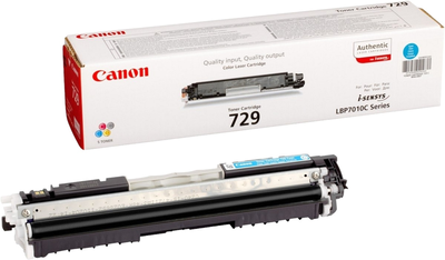Toner Canon 729 Cyan (4960999684321)