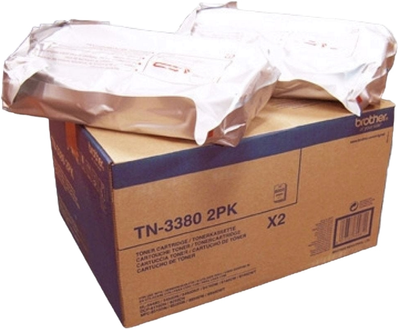 Комплект картриджів Brother TN3380 Twin Pack 2 шт Black (4977766709811)