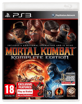 Игра Sony PlayStation 3 Mortal Kombat: Komplete Edition Английская Версия Б/У