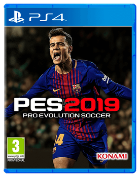 Гра Sony PlayStation 4 Pro Evolution Soccer 2019 Російські Субтитри Б/У