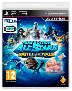 Гра Sony PlayStation 3 PlayStation All-Stars: Battle Royale Російська Озвучка Б/У