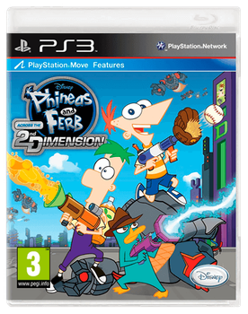 Игра Sony PlayStation 3 Phineas and Ferb: Across the 2nd Dimension Английская Версия