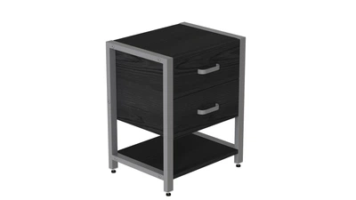 Тумба універсальна Ferrum-decor Вів'єн 2/1 50x41x40 сірий ДСП Сосна Кембра 16мм (XK00144)