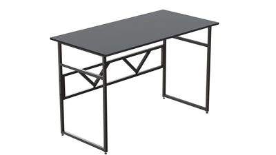 Компьютерный стол Ferrum-decor Раян 75x140x60 черный ДСП Сосна Кембра 16мм