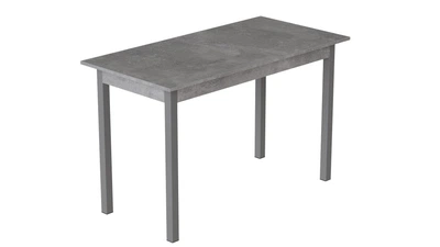 Стол кухонный Ferrum-decor Марио 75x120x80 Серый ДСП Бетон 16мм (MAR0063)