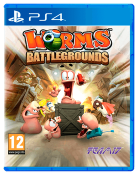 Гра Sony PlayStation 4 Worms Battlegrounds Англійська Версія Б/У