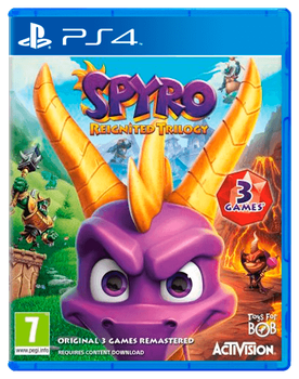 Гра Sony PlayStation 4 Spyro Reignited Trilogy Англійська Версія Б/У