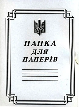 Папка на завязках А4 картон Без Бренда