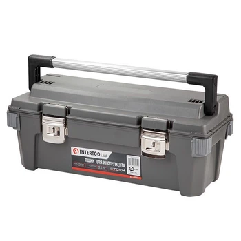Ящик для инструмента с металлическими замками 25,5" 650x275x265 мм INTERTOOL BX-6025