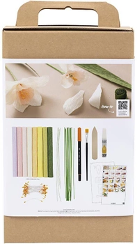 Zestaw do tworzenia kwiatów Creativ Company Crepe Paper (5712854613989)