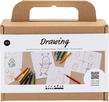 Zestaw kreatywny Creativ Company Mini Craft Kit Drawing Monsters (5712854631181)