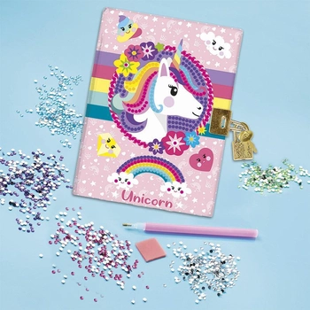 Zestaw kreatywny Totum Secret Diary Diamond Paint Unicorn (8714274071735)