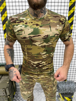 Компрессионная футболка Military Мультикам M