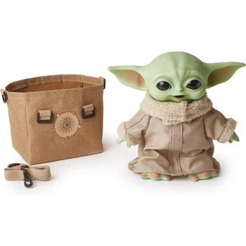 Інтерактивний іграшка Mattel Малюк Йода в сумці Зіркові війни Грогу Мандалорець зі звуковими ефектами Star Wars Grogu