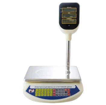 Настольные торговые аккумуляторные весы со стойкой 40 кг Promotec PM 5052