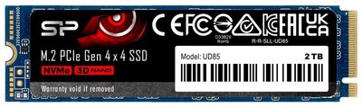 Диск SSD 500 GB Silicon Power UD85 M.2 2280 PCI-Ex 4.0*4 NVMe