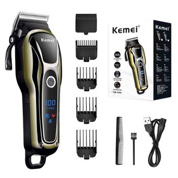 Машинка для стрижки Kemei KM-1990 волос время работы 2 часа (KM-1990)