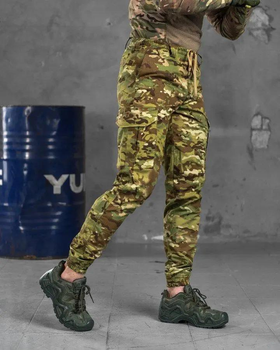 Тактичні чоловічі штани весна/літо ріп-стоп KS Military 3XL мультикам (83956)