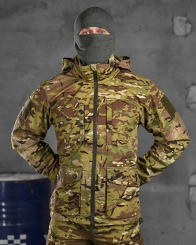 Тактическая мужская куртка водооталкивающая весна/лето S мультикам (85563)