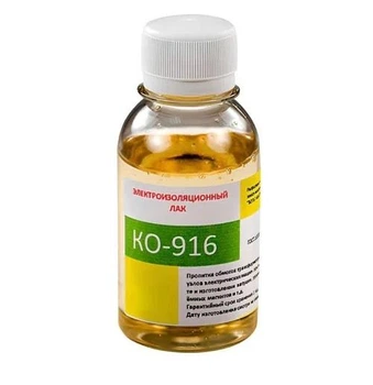 Лак КО-916 електроізоляційний кремнійорганічний БПИ ГОСТ 16508-70 50 мл Свіжий