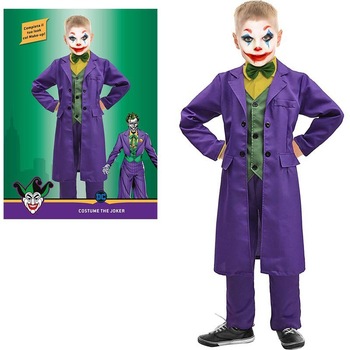 Карнавальний костюм Ciao Джокер 8-10 років 124 см (8026196117027)