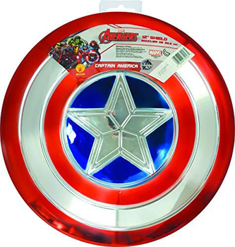 Tarcza Rubies Captain America Electroplated Metallic 30 cm (0082686349475)