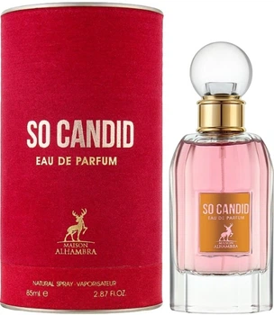Woda perfumowana damska Alhambra So Candid 85 ml (6291108735244)