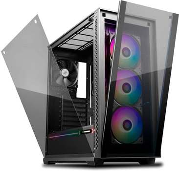 Корпус DeepCool Matrexx 70 ADD-RGB 3F Black (DP-ATX-MATREXX70-BKG0P-3F)